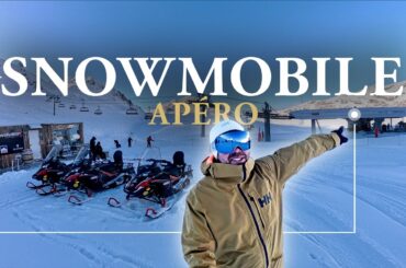 Snowmobile to the Best Mont Blanc View in Val d’Isère + Savoyard Apéritif