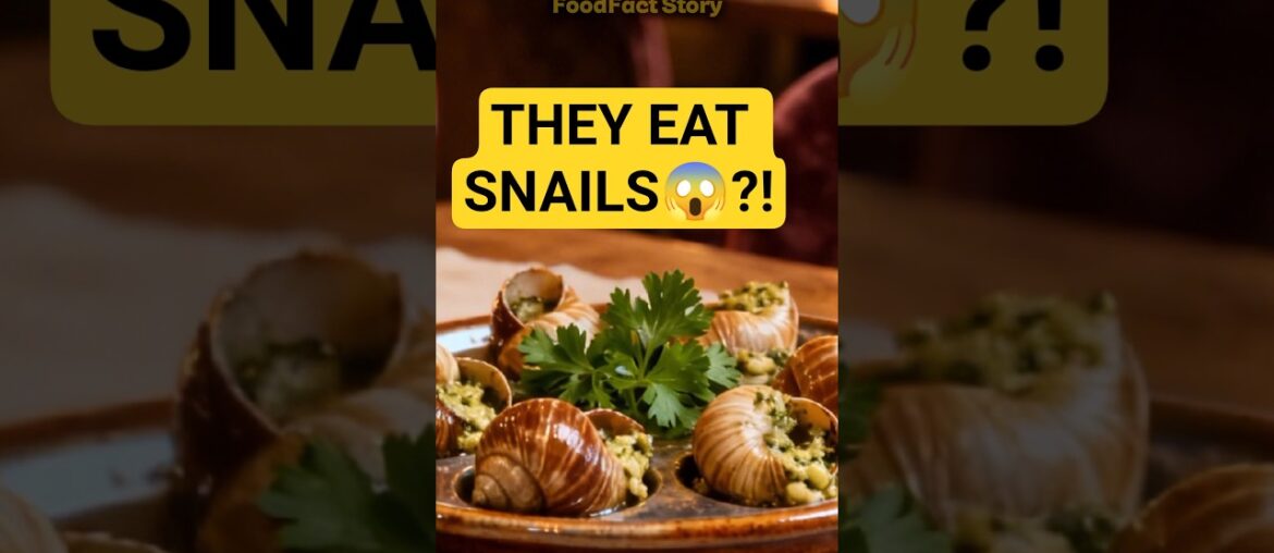 They Turn Snails Into Luxury Food in France#shorts#foodhistroy#Escargot #France #FrenchCuisine