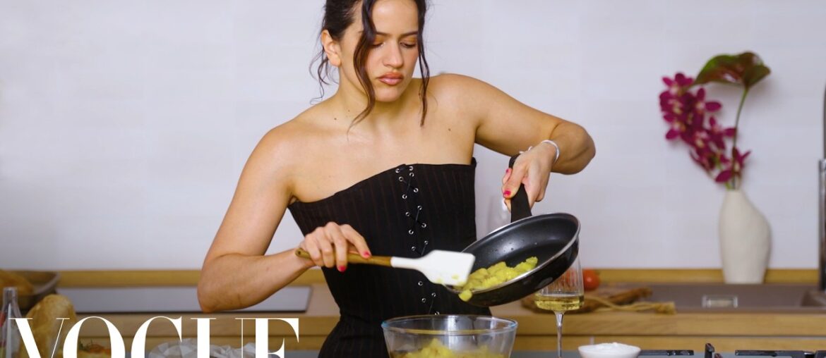 Rosalía Cooks Tortilla de Patatas | Now Serving | Vogue