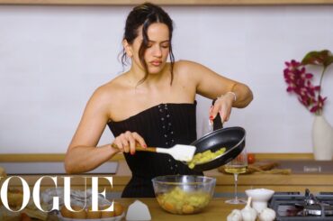 Rosalía Cooks Tortilla de Patatas | Now Serving | Vogue