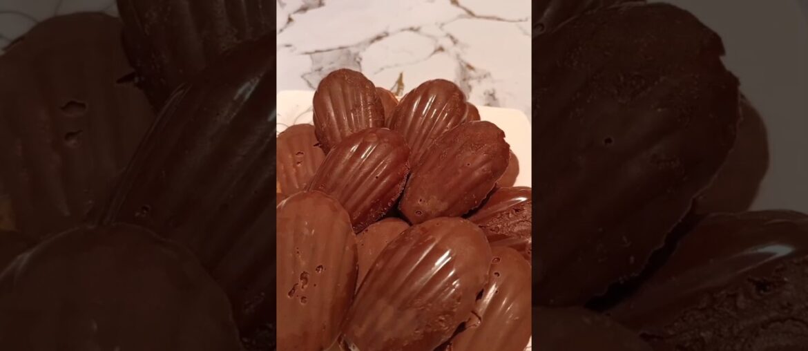 The first time I made French madeleines #food #recipe #madlen