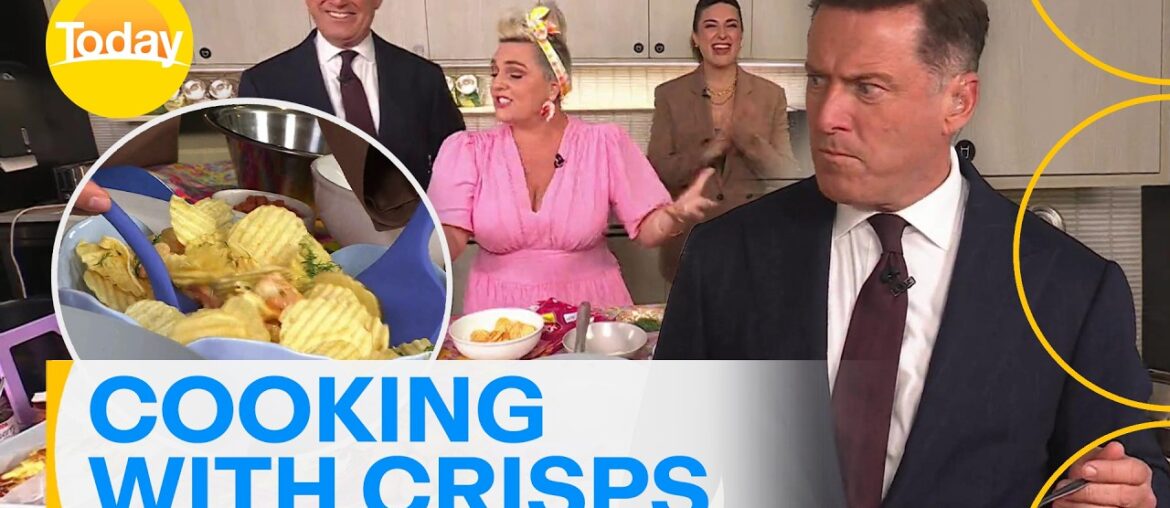 Turning crisps into the perfect gourmet meal! | Today Show Australia Turning crisps into the perfect gourmet meal! | Today Show Australia