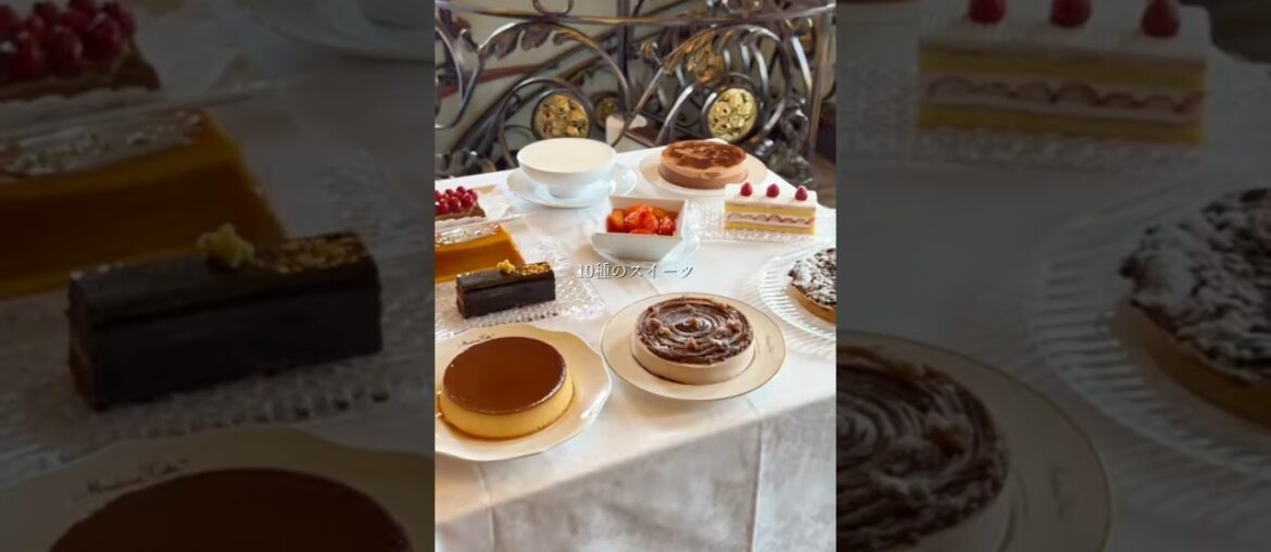 感動のデザートワゴン