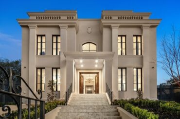 Luxury Modern French Style Mansion | Elegant Symmetrical Architecture Dream Home