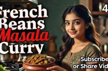 French beans Masala Curry #cookingvideo #homecuisine #food #French beans ki sabji