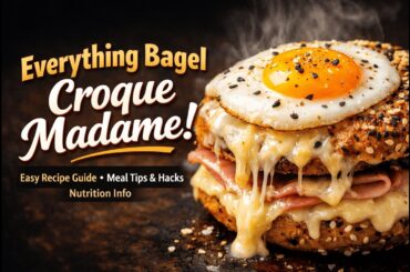 32g Protein Everything Bagel Croque Madame onlinea