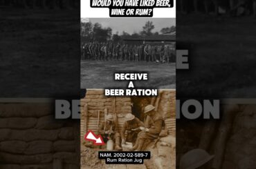 This newsreel footage, IWM IWM 427, shows the 12th Bn, East Yorkshire Regiment rushing for beer