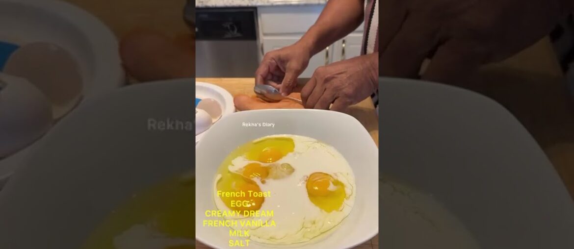 The best way to make a basic French toast#breadrecipe#brunchfood