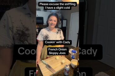 French Onion Sloppy Joes #cooking #mycooking #dinnerrecipes #recipe #easydinnerrecipes #athomecook