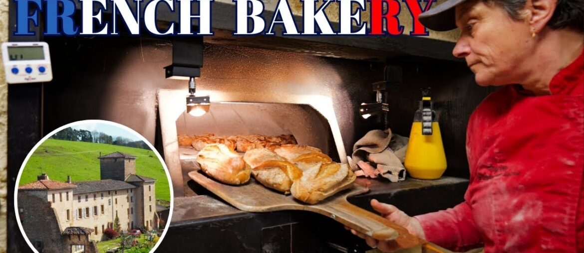 Inside a 700-Year-Old Farm ! This French Family Bakes Bread and Grow Their Own Wheat 🇫🇷🔥