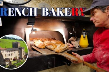 Inside a 700-Year-Old Farm ! This French Family Bakes Bread and Grow Their Own Wheat 🇫🇷🔥