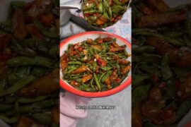 French Fries With Green Vegetables #shortsvideo