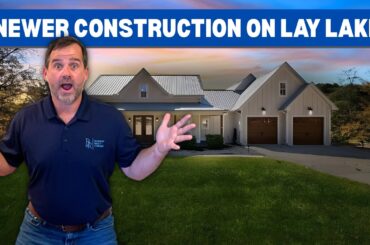 Lay Lake Lakefront Home for Sale in Clanton AL | 730 County Road 730 (Full Tour)