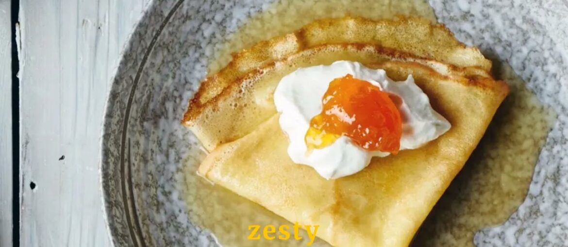 Classic French Crêpes Suzette Recipe | Easy Homemade Dessert with Orange Butter Sauce #CrepesSuzette