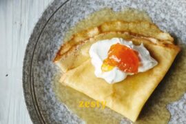 Classic French Crêpes Suzette Recipe | Easy Homemade Dessert with Orange Butter Sauce #CrepesSuzette