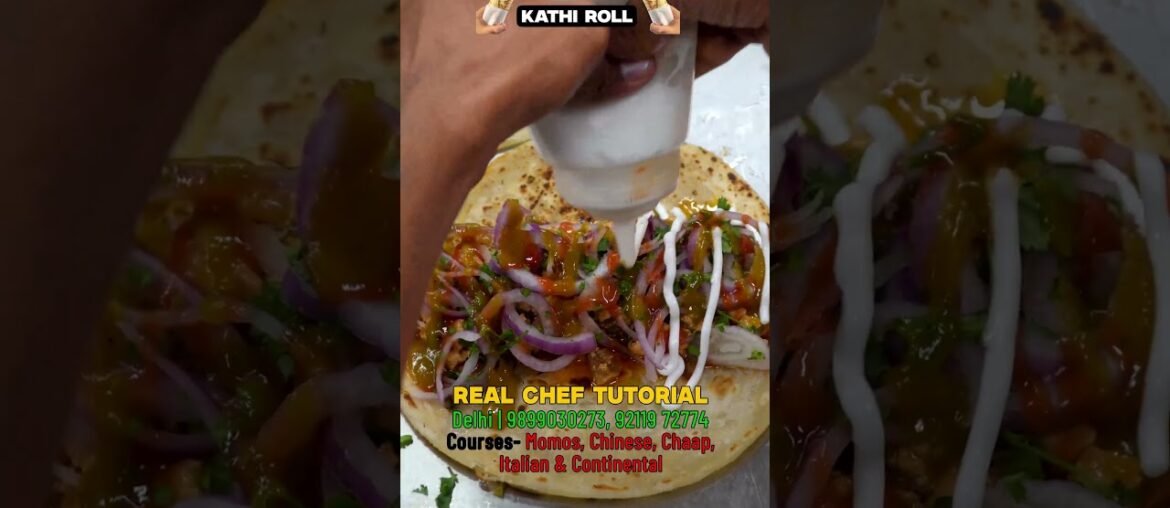 आज Students ने बनाया Kathi Roll | #frenchfries #trainingclass #realcheftutorial #food