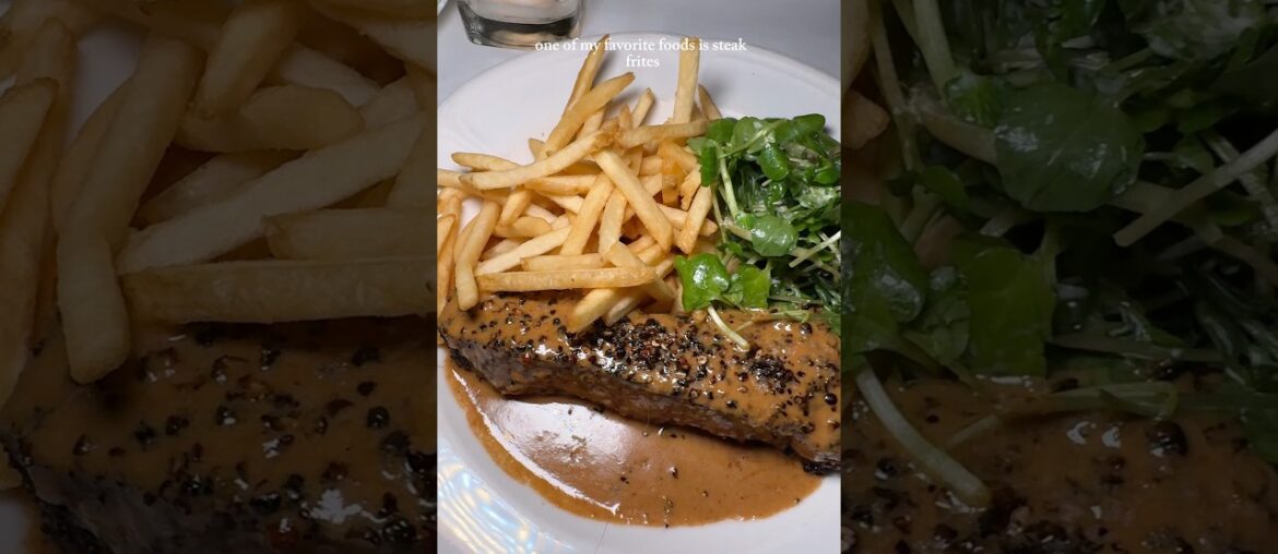 streak frites o’clock!!! 📍Raoul’s #frenchbistrot #fooodforfooodies #raouls #nycrestaurants