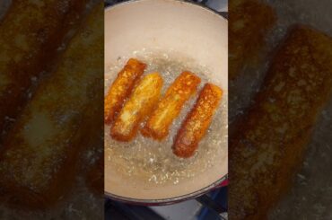 Making giant French fries