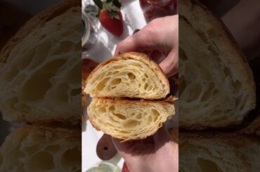 Flaky Croissants From Scratch 🥐 (French Method)