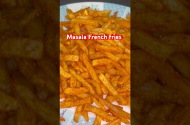 Masala French fries#short#recipe  #trending#youtube#viralvideo#food#motivation#status#facts#ytviral