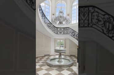 Designed in French château style and spanning more than 27,000 square feet