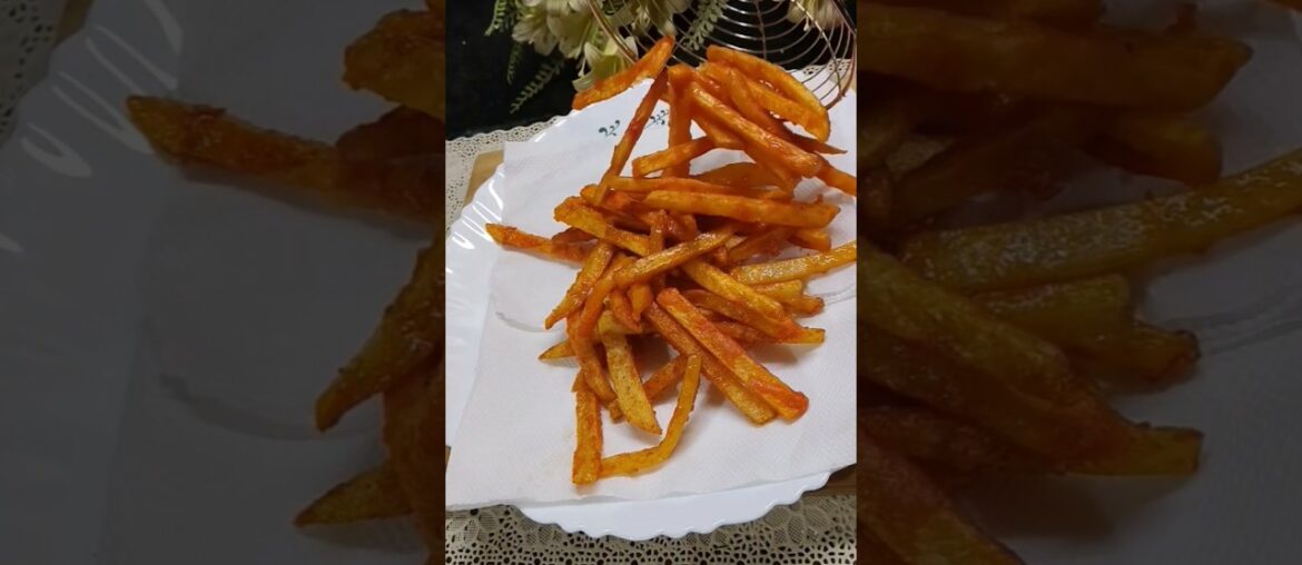 Crunchy French Fries #recipe #food #ytshorts #cooking #shorts