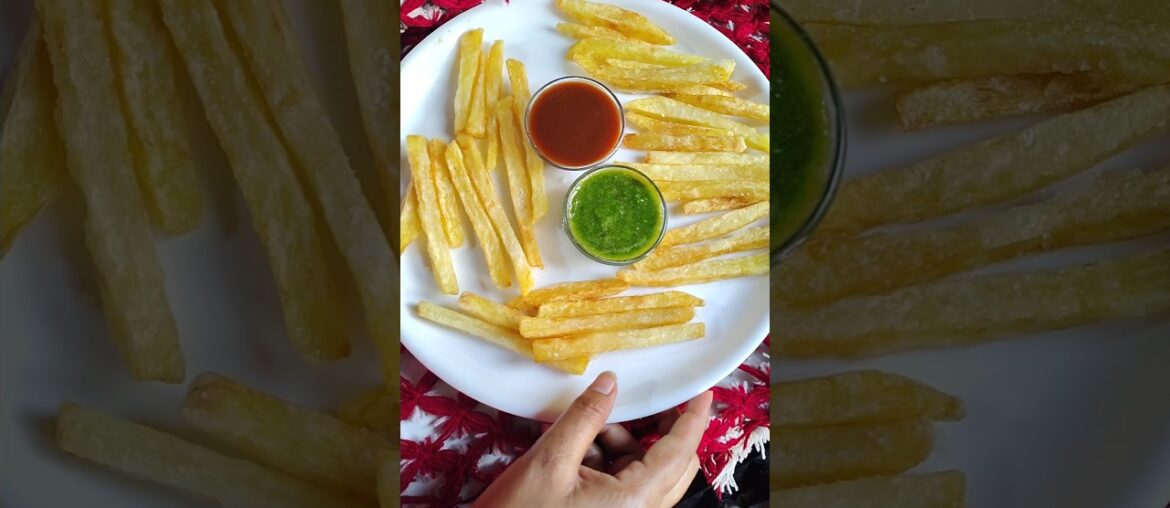 Ramzan Special Crispy French Fries 🍟|iftar special|#shorts #ramadan#kaviyakitchen