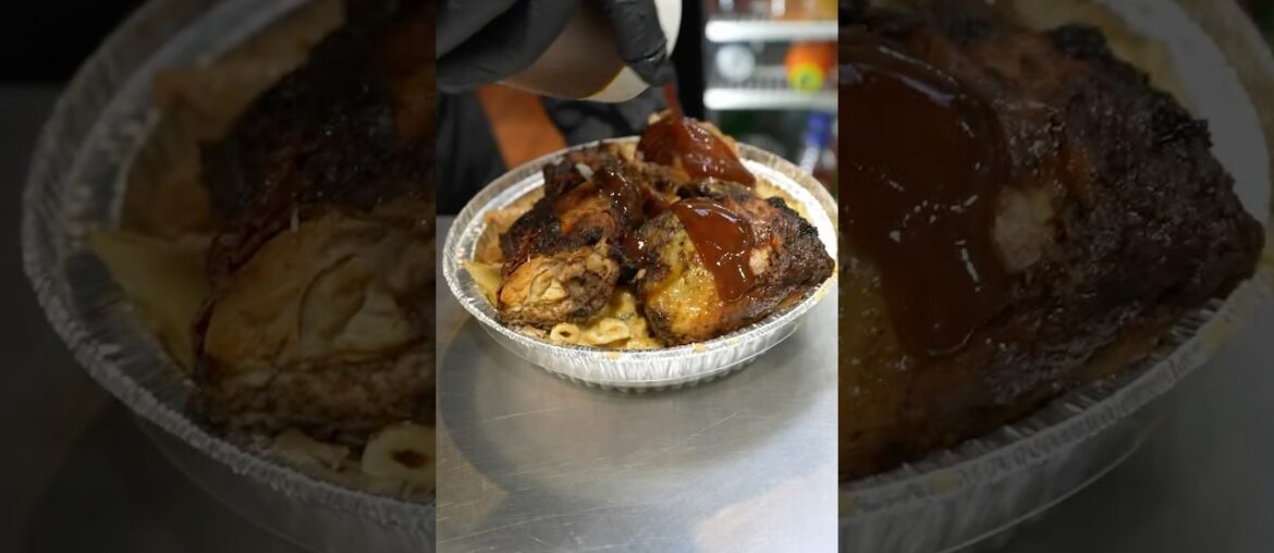 Trying Jamaican food in NYC #nycfood #jamaicanfood #foodie