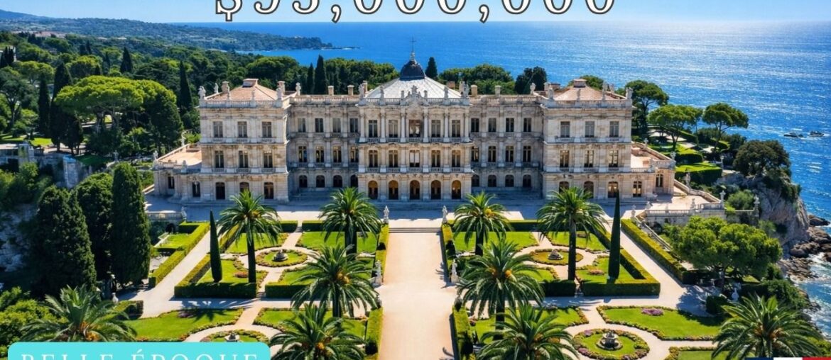 Inside a $95,000,000 French Riviera Belle Époque Palace
