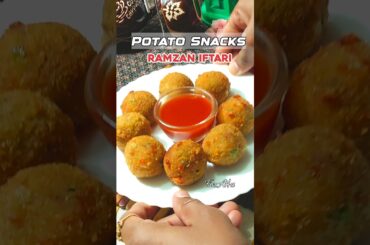 🕌5 min Potato Snacks Ramzan Iftar Special☪️#shorts#ramzanspecial#ramadanspecial#potato#snacks#food