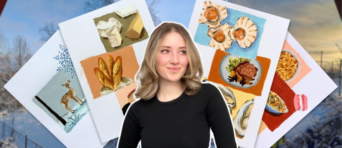 I painted my grandma’s winter comfort food in France I painted my grandma’s winter comfort food in France