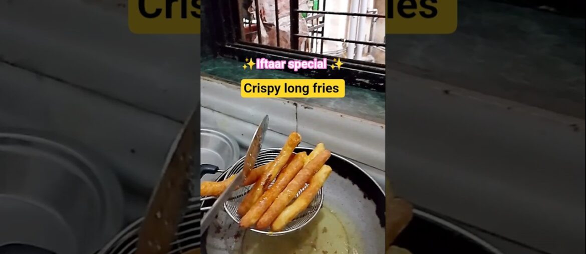 Long Fries Recipe ✨ || #ytshorts #ramadanspecial#shorts#trending