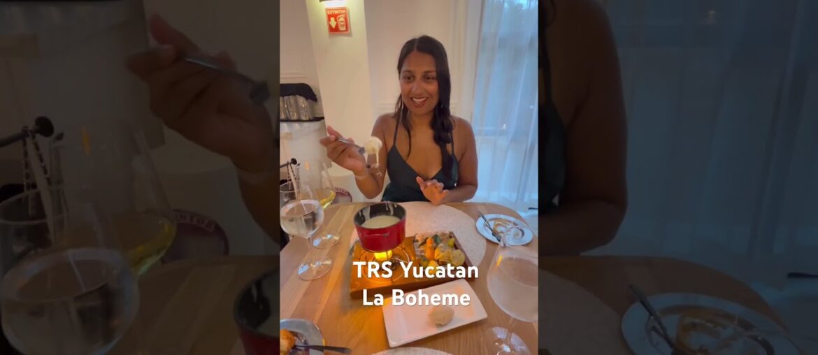 TRS Yucatan - French Restaurant - La Boheme - Feb 2025 #travel #frenchfood