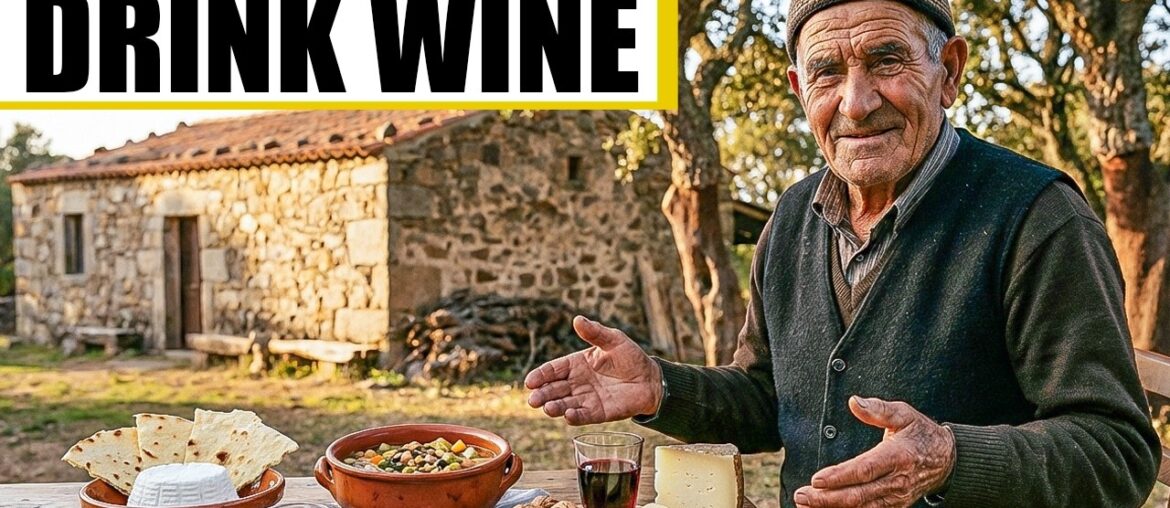 How Sardinian Live to 100 Eating Cheese and Drinking Wine Every Day (Science Explains It)