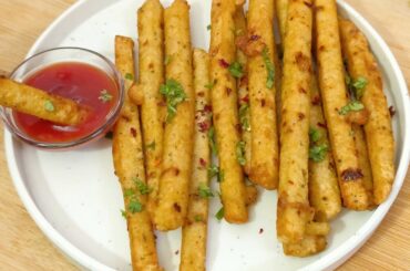 सीक्रेट इनग्रेडिएंट से बनाये क्रिस्पी जापनीज फ्रेंच फ्राइज - Japanese French Fries Recipe