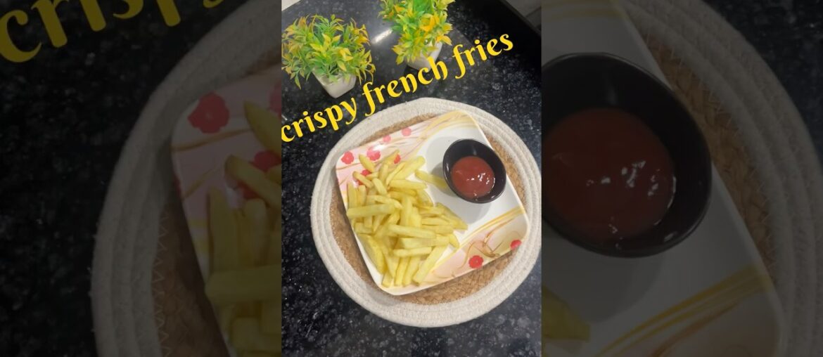🍟 CRISPY FRENCH FRIESGolden • Crunchy • Perfectly Seasoned #food #youtubeshorts #recipe #cooking