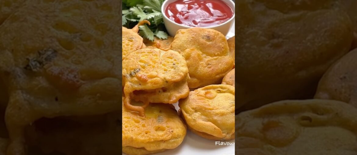 Aloo Chips Pakoda Recipe ♥️ #food #viral #recipe #youtubeshorts #aloo #chips #snacks