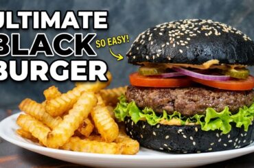 Black Burger That Looks BOLD But Tastes Even Better