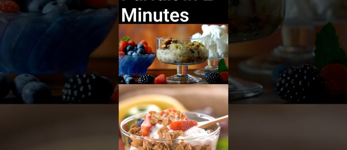 Parfait in 2 Minutes - Types & 2026 Dessert Trends #healthyfood #cleaneating #nutritionassistance