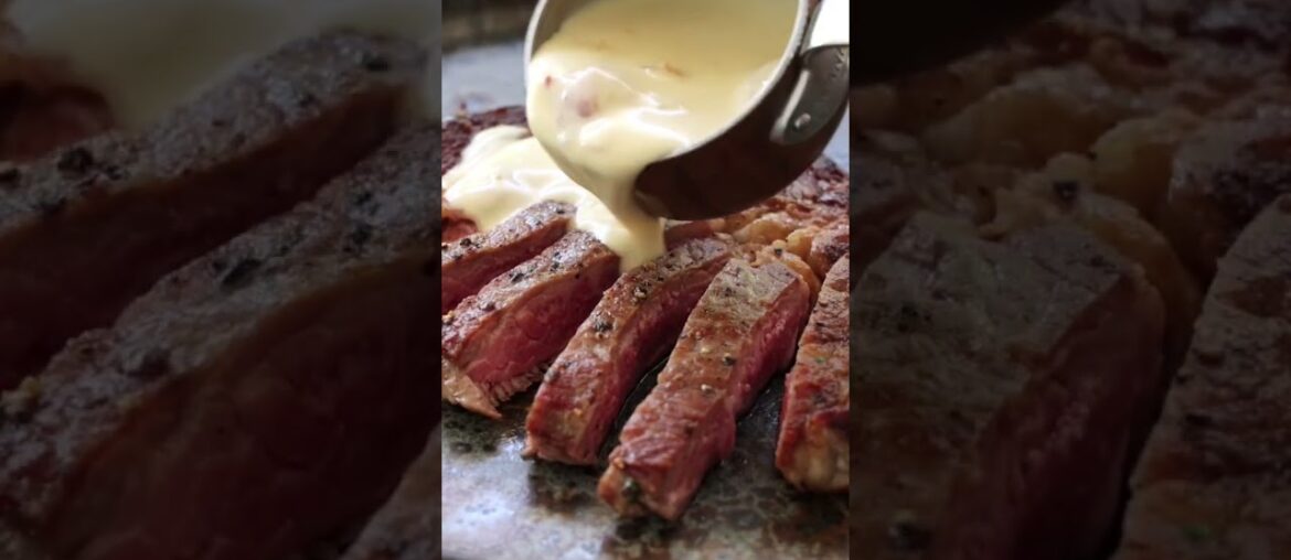 Truffle and pancetta steak sauce