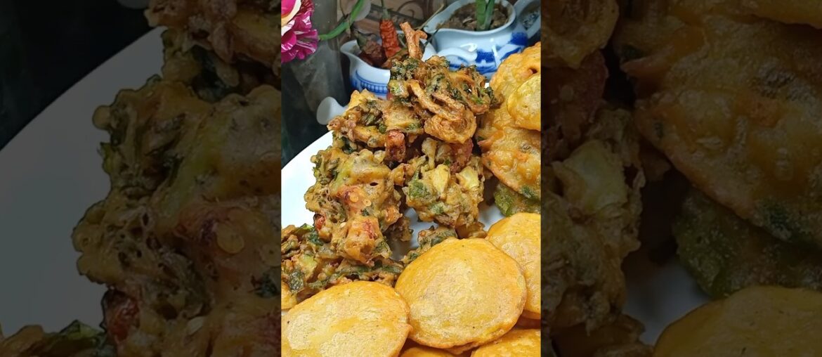 Secret Mix pakora  Recipe by Dining Hour - Ramadan iftar New Snacks #shorts #trending  #viral #food