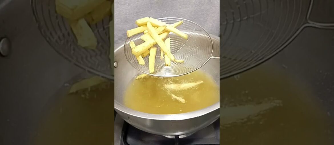 Crispy Homemade French Fries Recipe