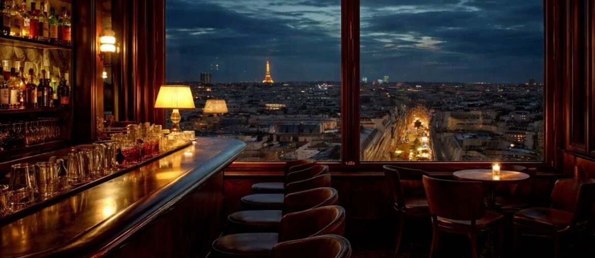 Midnight in Paris | Romantic French Jazz & Luxury Bar Ambience