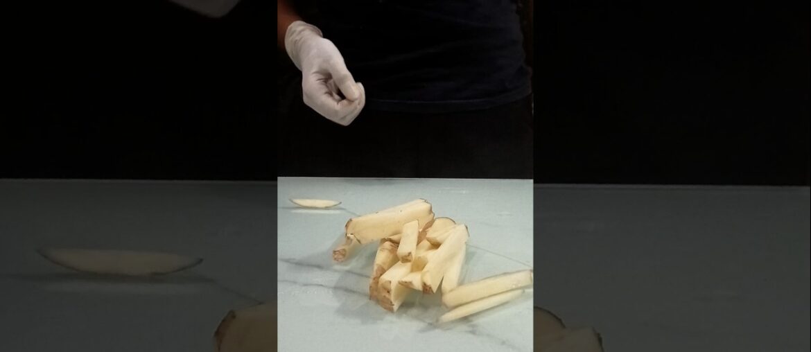 French fries. Would you try this?#French fries #salty #tangy #potato #snack  #viral