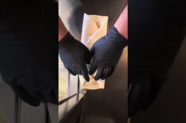 French Tacos Viande Tenders & Sauce Algérienne & Gruyère & Frites  #BR3 #eating #tacos #Foodie #food