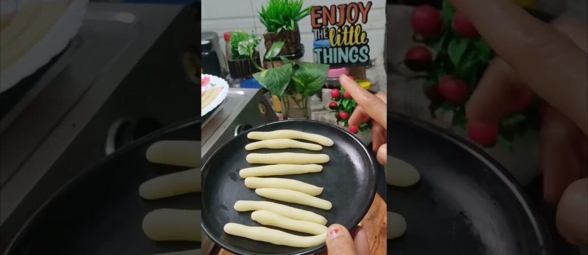 फक्त ek कप rawa pasun crispy french fries #french fries