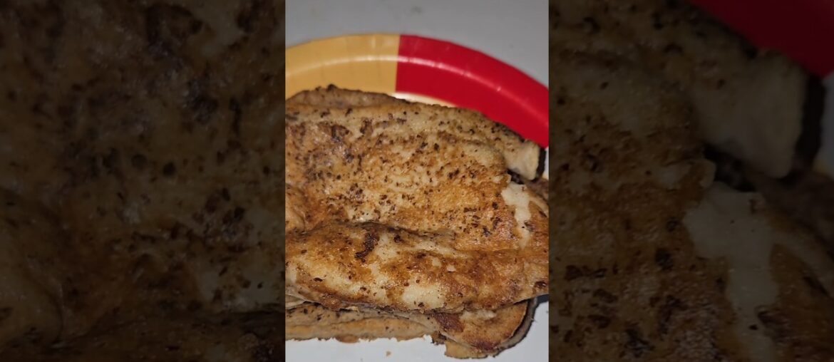 Vegan French Toast . Simple ingredients.  #quickmeals #tiktok #vegan #5minute #recipe