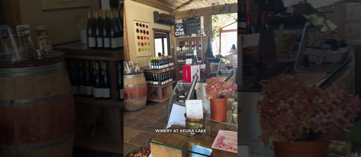 Domaine LeSeurre Winery on Keuka Lake #fingerlakesny #fingerlakes #fingerlakeswine