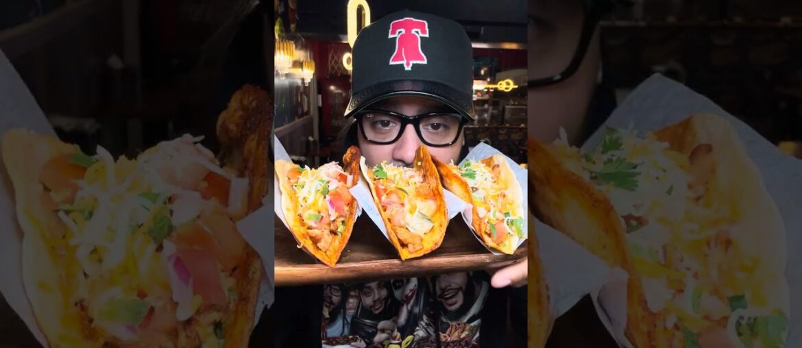 Trying The Best Tacos Outside of Philly 👀 #food #fyp #foodie