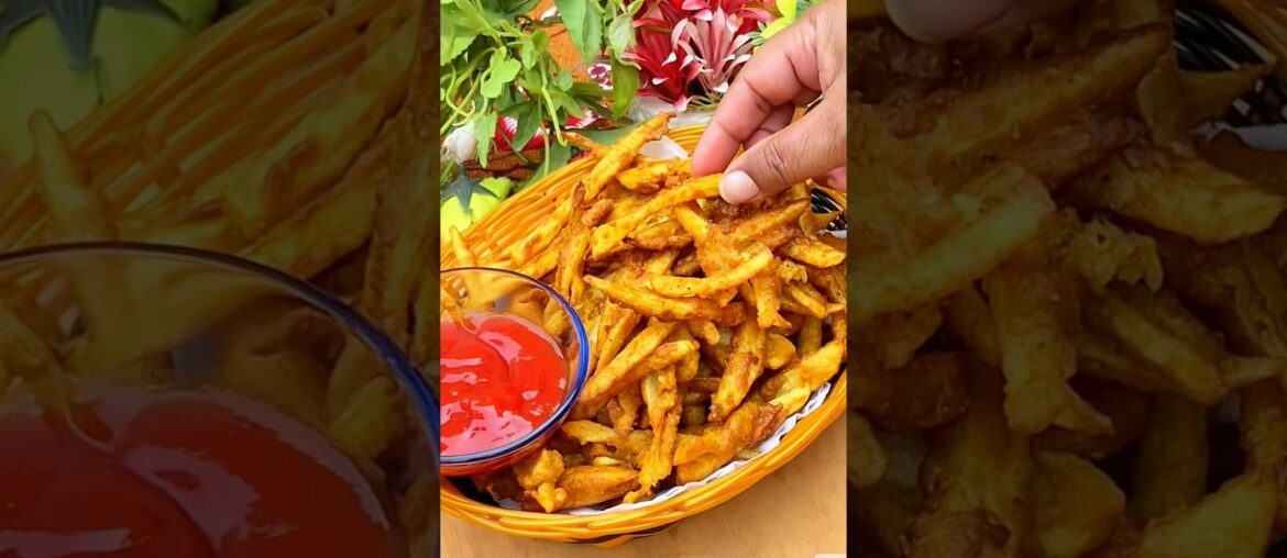 French fries Ramadan recipe🤤 #shorts #cooking #ramadanrecipes #recipe #ramadan #foryou
